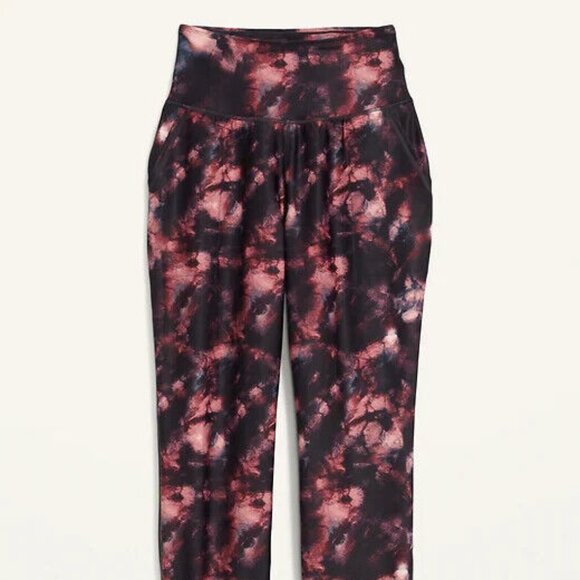 NWT Old Navy PowerSoft 7/8-Length Joggers Pants High-Rise High-Waisted Women M - Picture 3 of 8